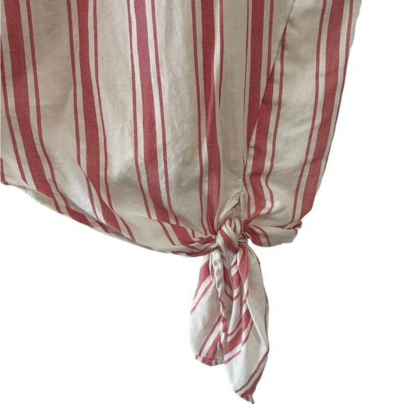 New Madewell Pink and White Stripe Sleeveless Tank size XS - Picture 7 of 9